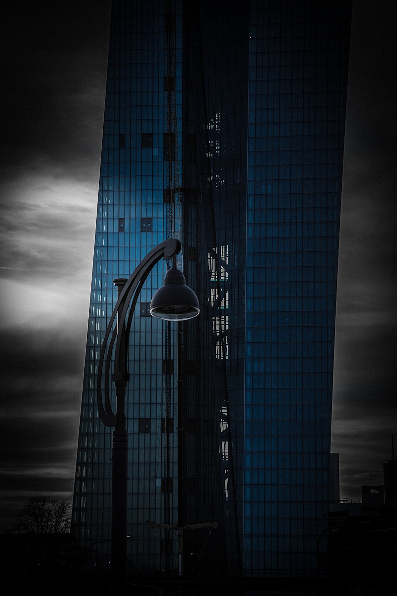 Das neue Gebäude der Europäischen Zentralbank